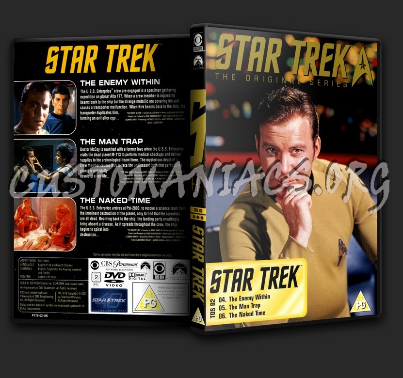 Star Trek The Original Series dvd cover