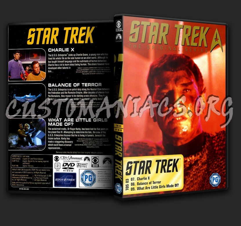 Star Trek The Original Series dvd cover