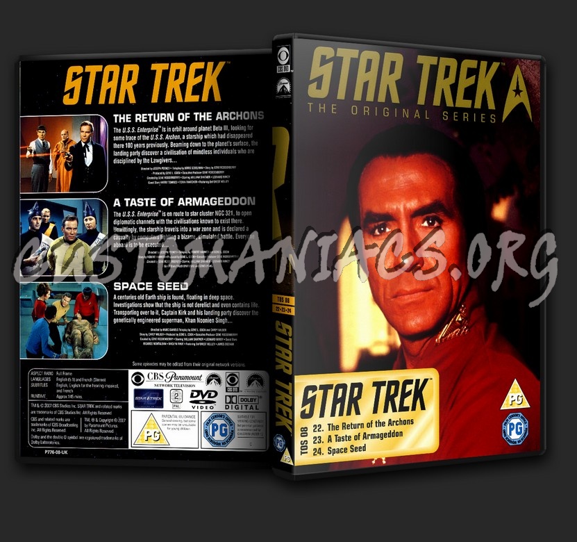 Star Trek The Original Series dvd cover