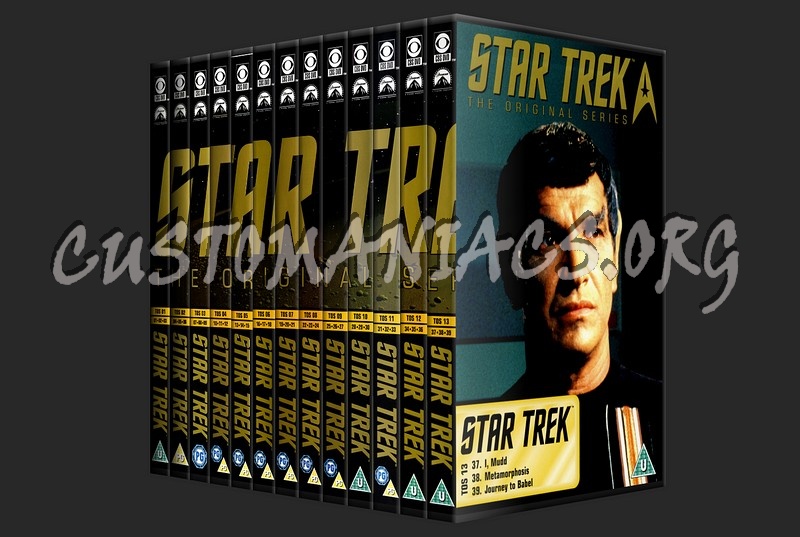 Star Trek The Original Series dvd cover