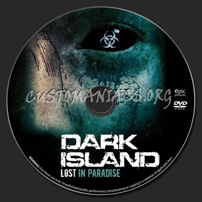 Dark Island Lost in Paradise dvd label