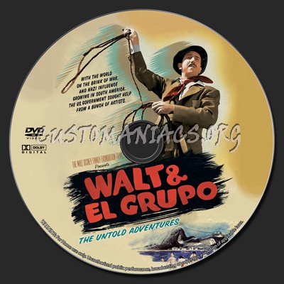Walt & El Grupo dvd label
