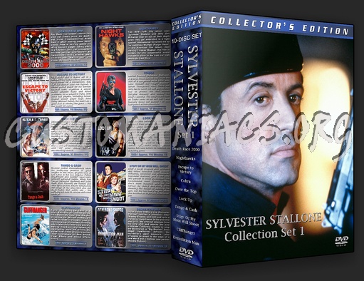 Sylvester Stallone Collection - Set 1 dvd cover