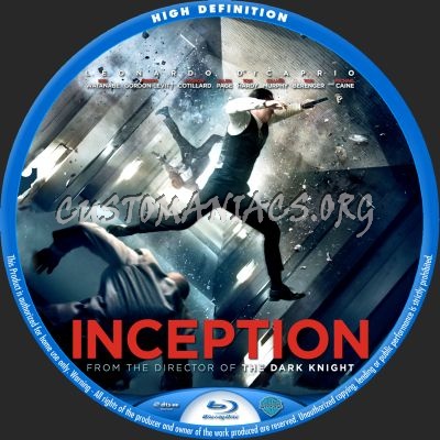 Inception blu-ray label