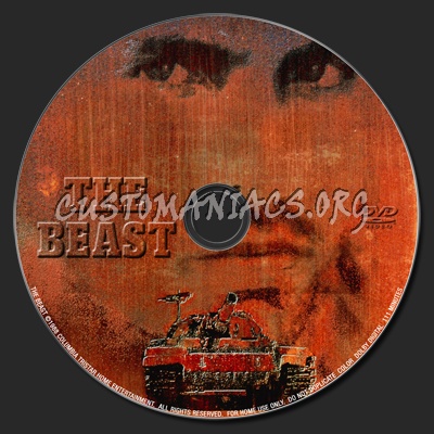 The Beast dvd label