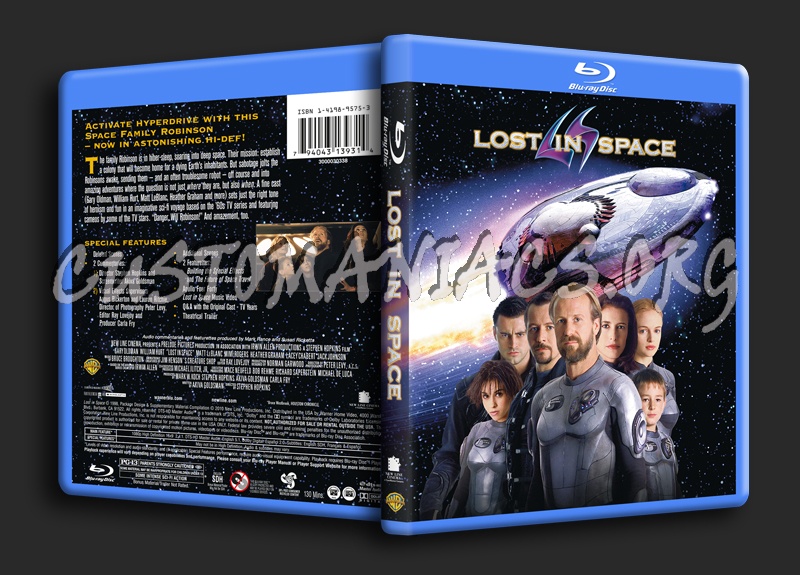 Lost in Space blu-ray cover