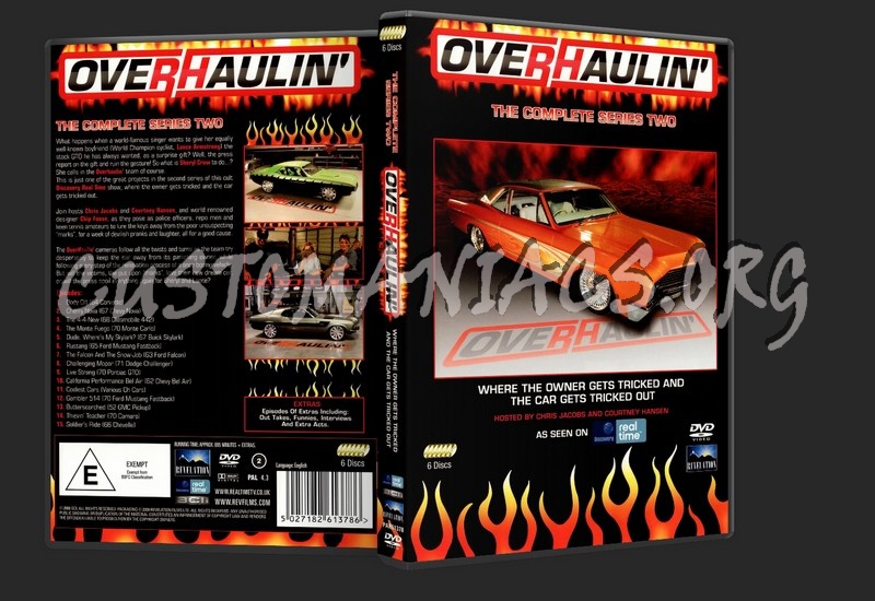 Overhaulin': Series Two dvd cover