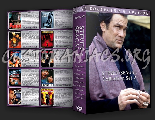 Steven Seagal Collection - Set 2 dvd cover