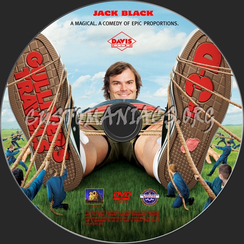 Gulliver's Travels dvd label