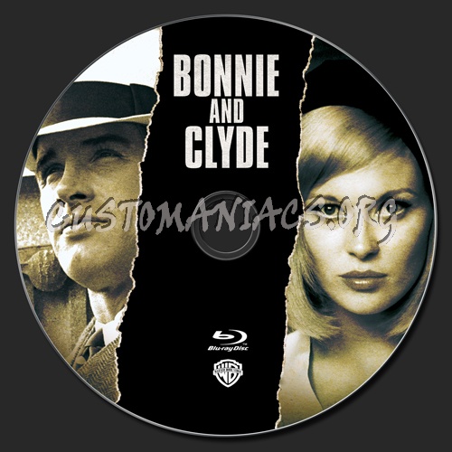 Bonnie and Clyde blu-ray label