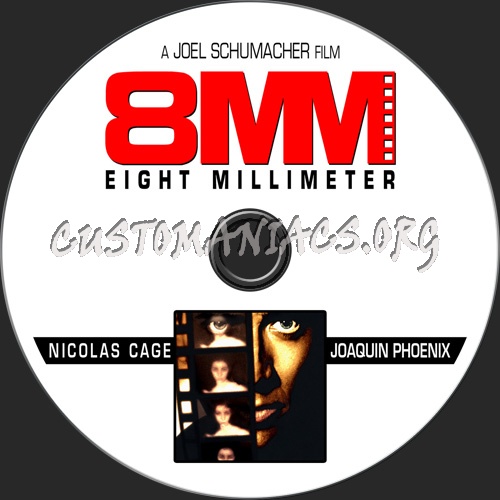 8mm dvd label