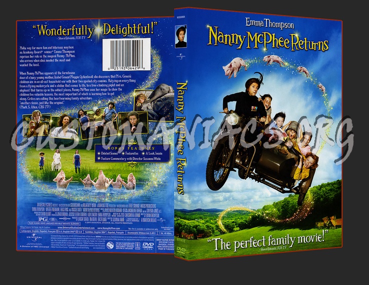 Nanny McPhee Returns dvd cover