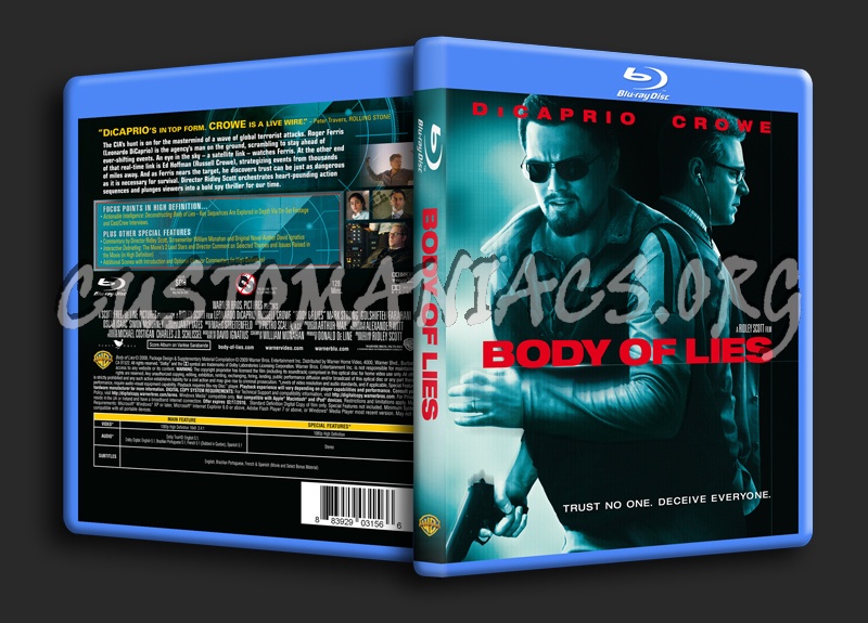 Body Of Lies blu-ray cover
