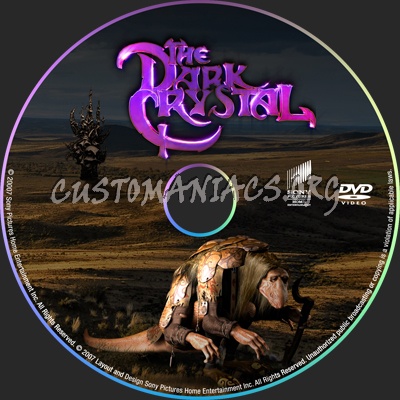 The Dark Crystal dvd label