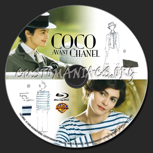 Coco Avant Chanel blu-ray label