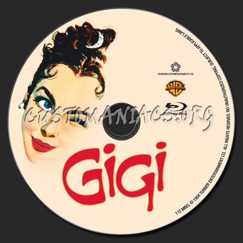 Gigi blu-ray label