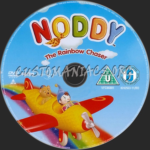 Noddy The Rainbow Chaser dvd label
