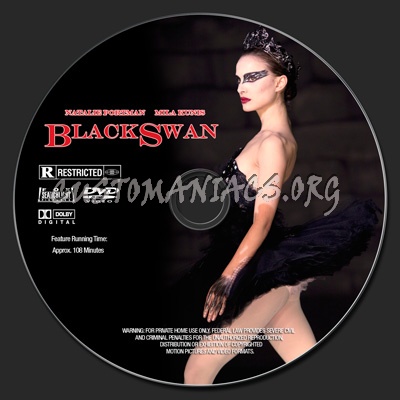 Black Swan dvd label