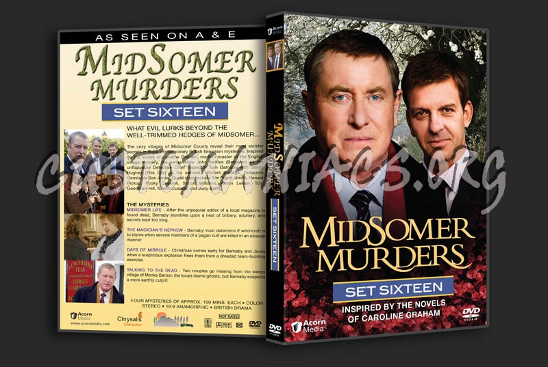 Midsomer Murders - Set 16 dvd cover