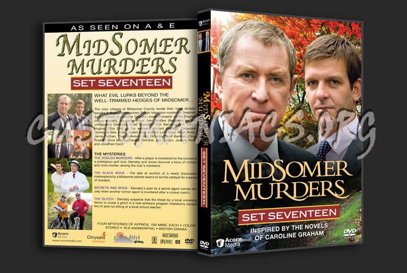 Midsomer Murders - Set 17 dvd cover