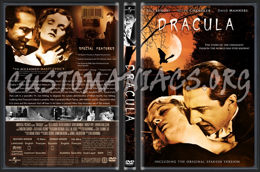 Dracula dvd cover