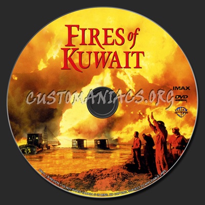 Fires of Kuwait dvd label