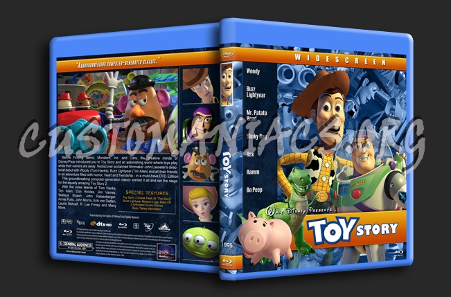 Toy Story Collection blu-ray cover