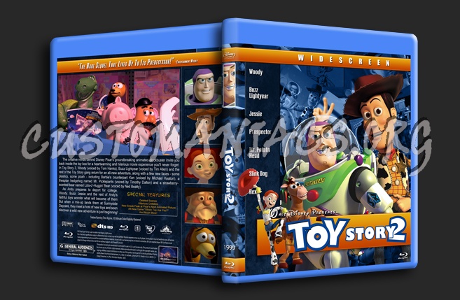 Toy Story Collection blu-ray cover