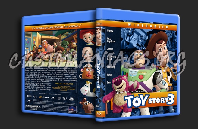Toy Story Collection blu-ray cover