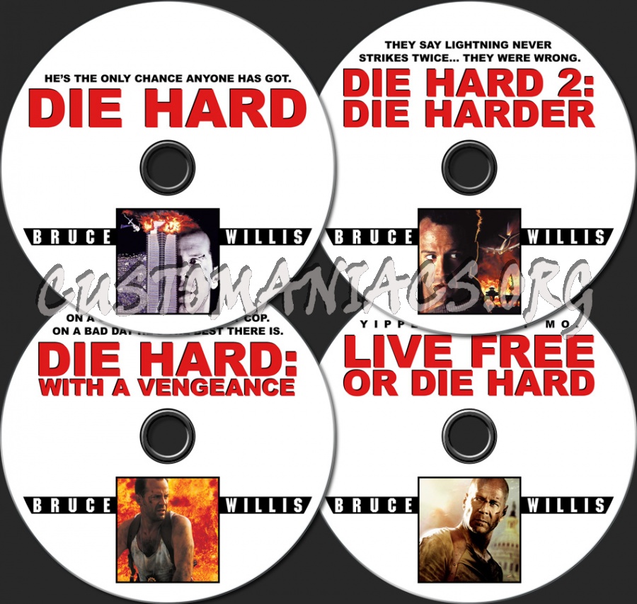 Die Hard Collection dvd label