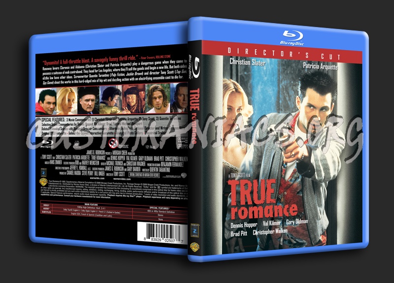 True Romance blu-ray cover