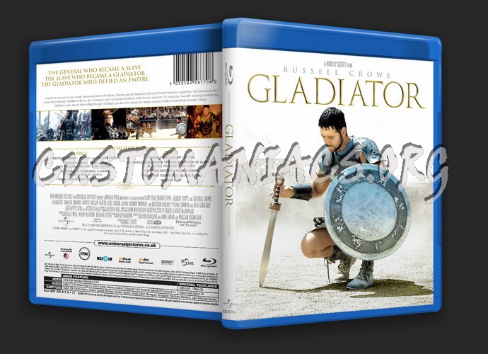 Gladiator blu-ray cover