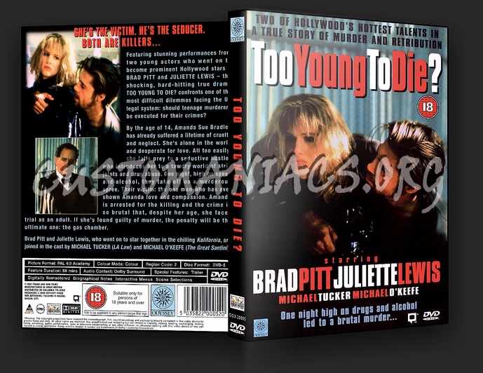 Too Young To Die dvd cover