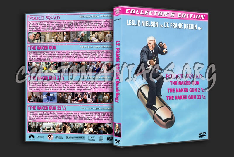Police Story / The Naked Gun 1, 2 1/2, 33 1/3 dvd cover