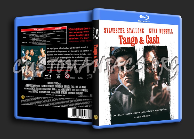 Tango & Cash blu-ray cover