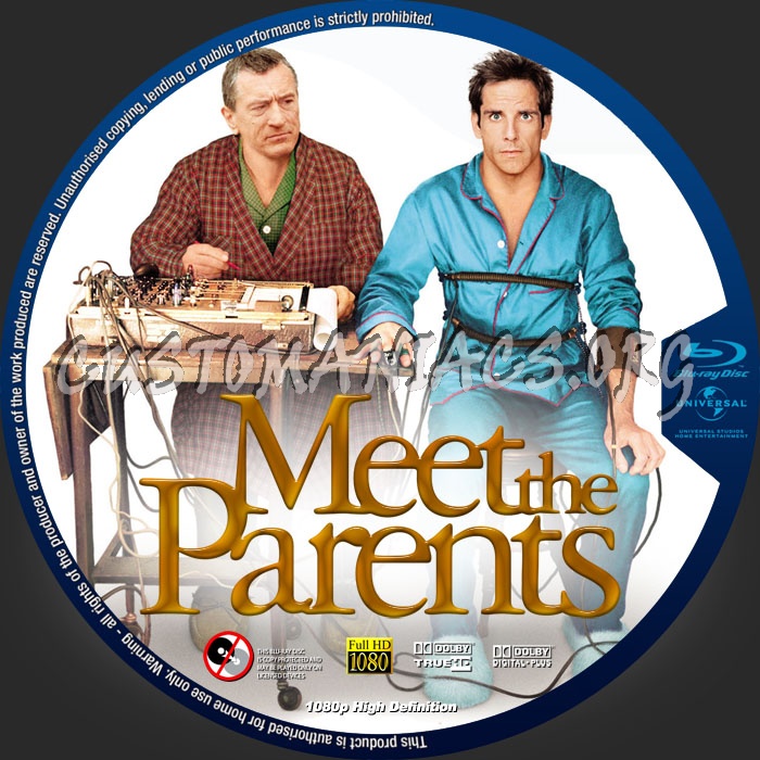 Meet the Parents blu-ray label