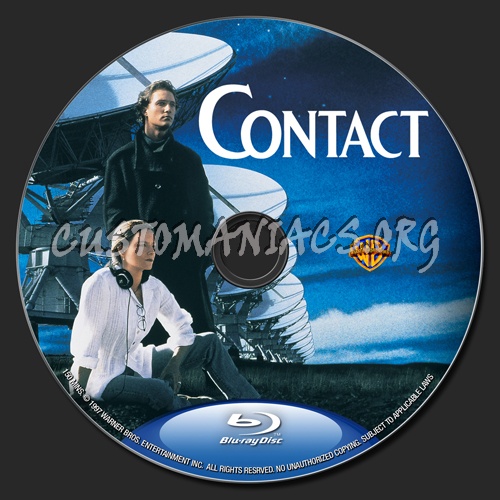 Contact blu-ray label