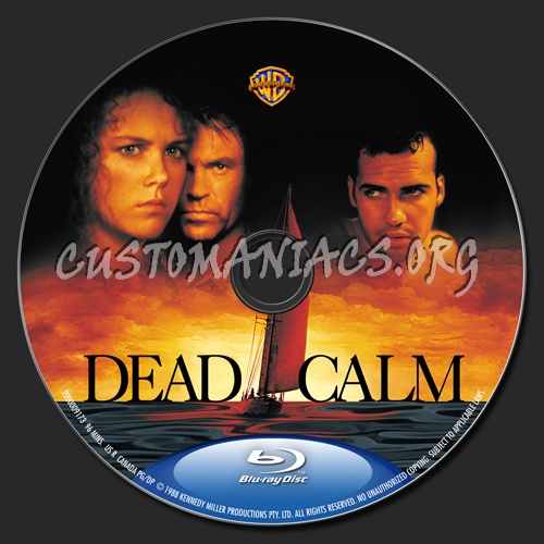 Dead Calm blu-ray label