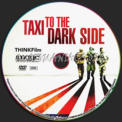 Taxi to the Dark Side dvd label