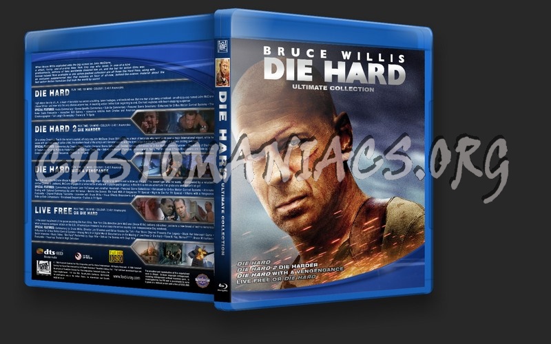 Die Hard Ultimate Collection blu-ray cover