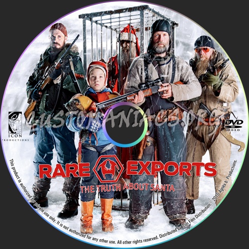Rare Exports: A Christmas Tale dvd label