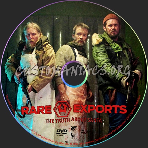 Rare Exports: A Christmas Tale dvd label
