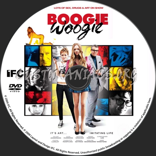 Boogie Woogie dvd label