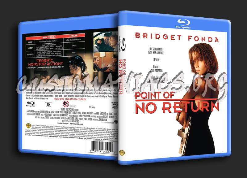 Point Of No Return blu-ray cover