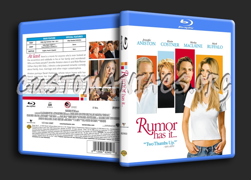 Rumor Has It... blu-ray cover