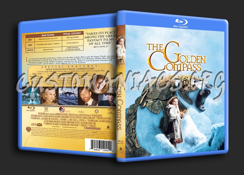 The Golden Compass blu-ray cover