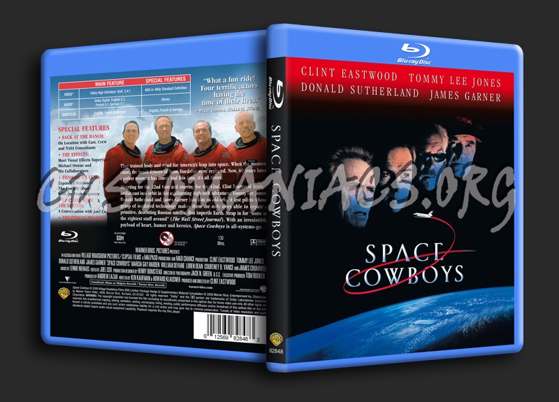 Space Cowboys blu-ray cover