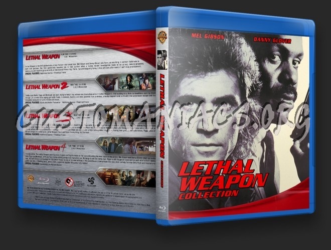 Lethal Weapon Collection blu-ray cover