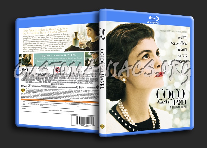 Coco Avant Chanel blu-ray cover