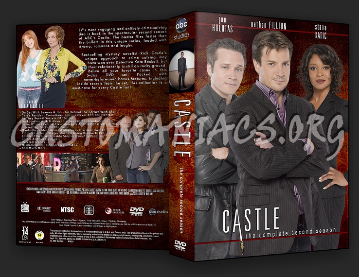 Castle - Season 2 dvd cover